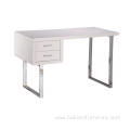 Multifunction desk with metal leg